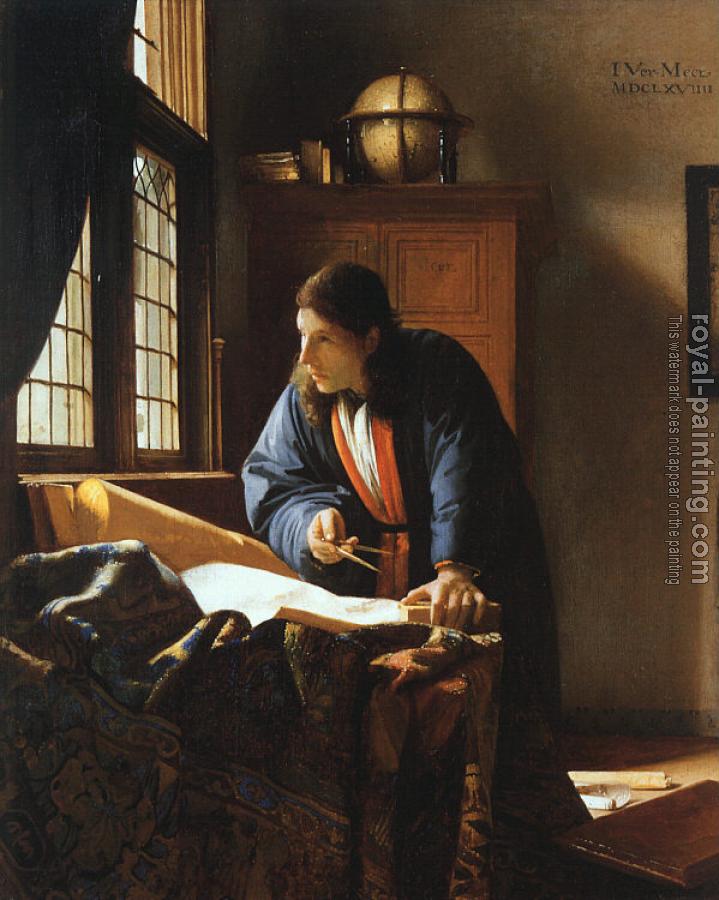 Johannes Vermeer : The Geographer